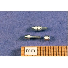 A/N Straight Fitting 2pc design Hex Width 1.98mm (.078").